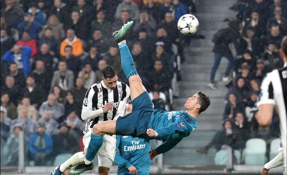 Гол Роналду в ЛЧ 2018