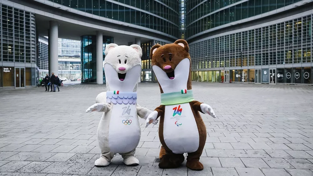 Маскоты Тино и Мила