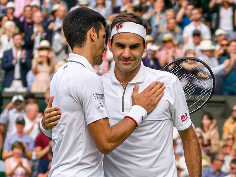Джокович и Федерер