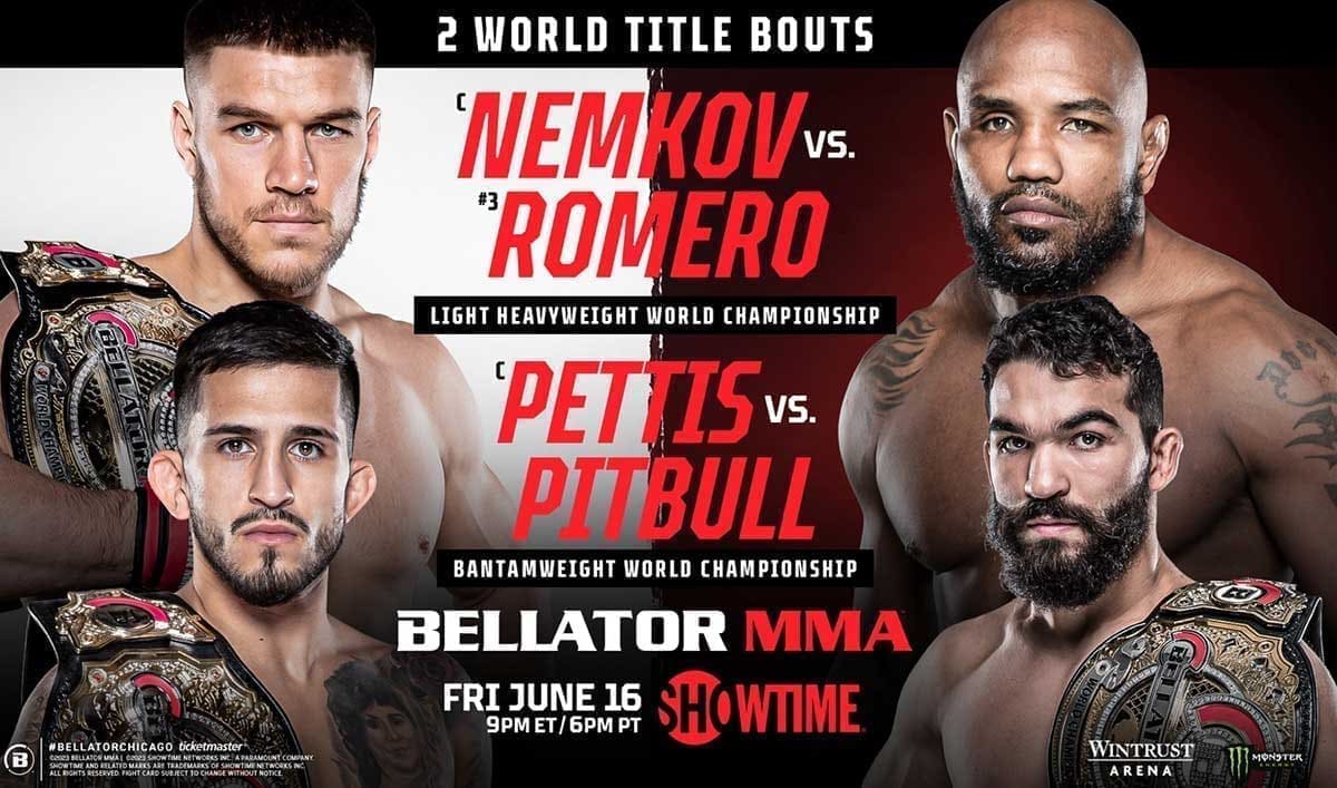 Bellator 297 прямая трансляция турнира 17 июня