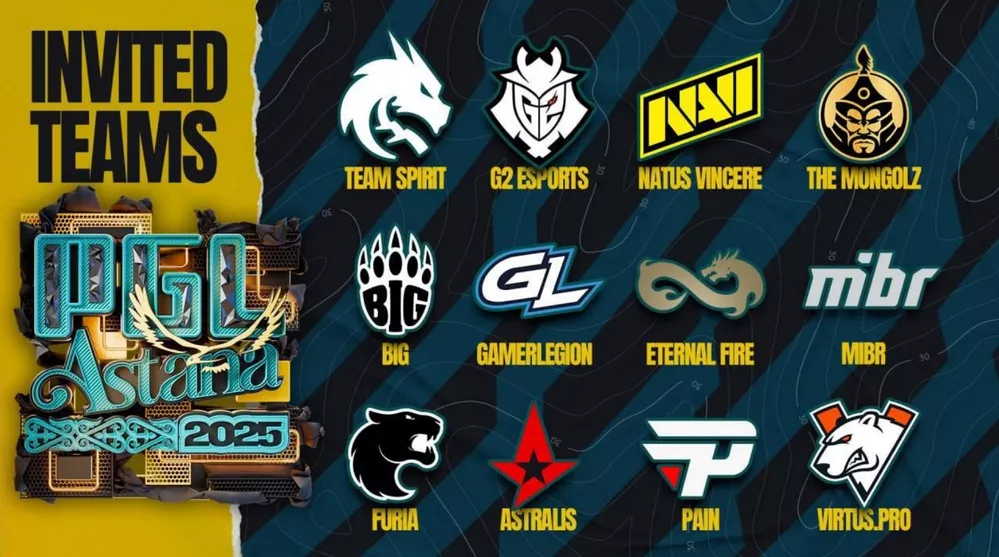 Spirit и NAVI отказались от IEM Dallas 2025 в пользу PGL Astana