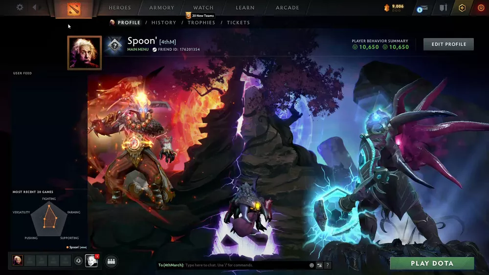 Как сделать мини-профиль в Dota 2 Как сделать мини-профиль в Dota 2