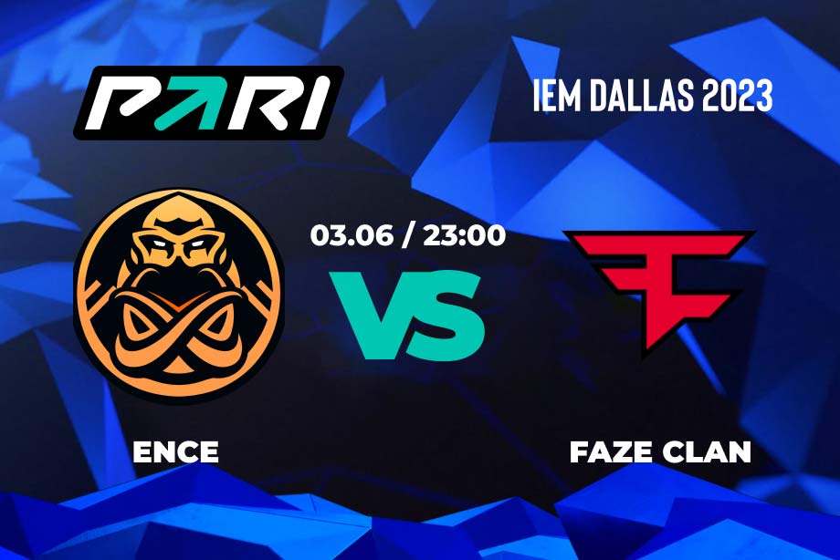 PARI: FaZe возьмет реванш у ENCE и пройдет в финал IEM Dallas 2023 по CS:GO
