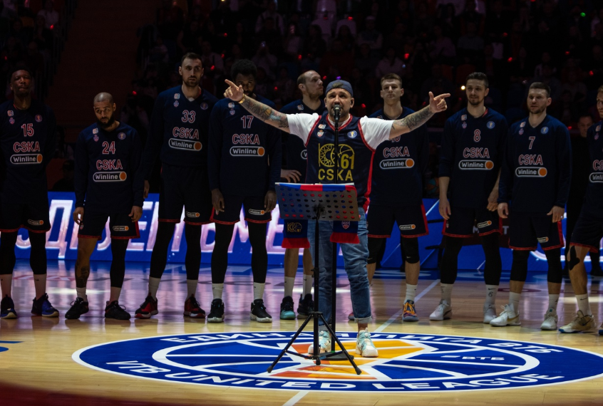 ЦСКА и Winline громко отметили столетие баскетбольного клуба