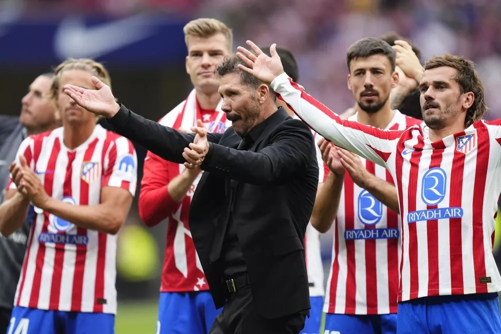 Футбольные команды из Мадрида Атлетико Мадрид