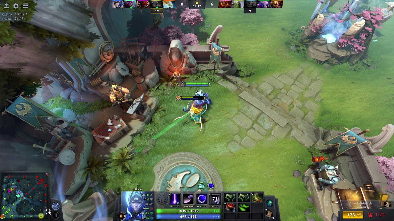 Что такое истощение в Dota 2