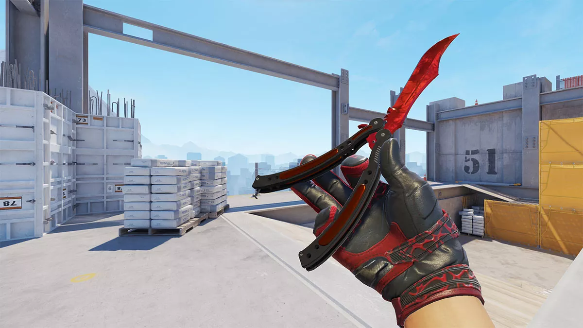 Как скрафтить нож-бабочку в CS2 Как скрафтить нож-бабочку в CS2