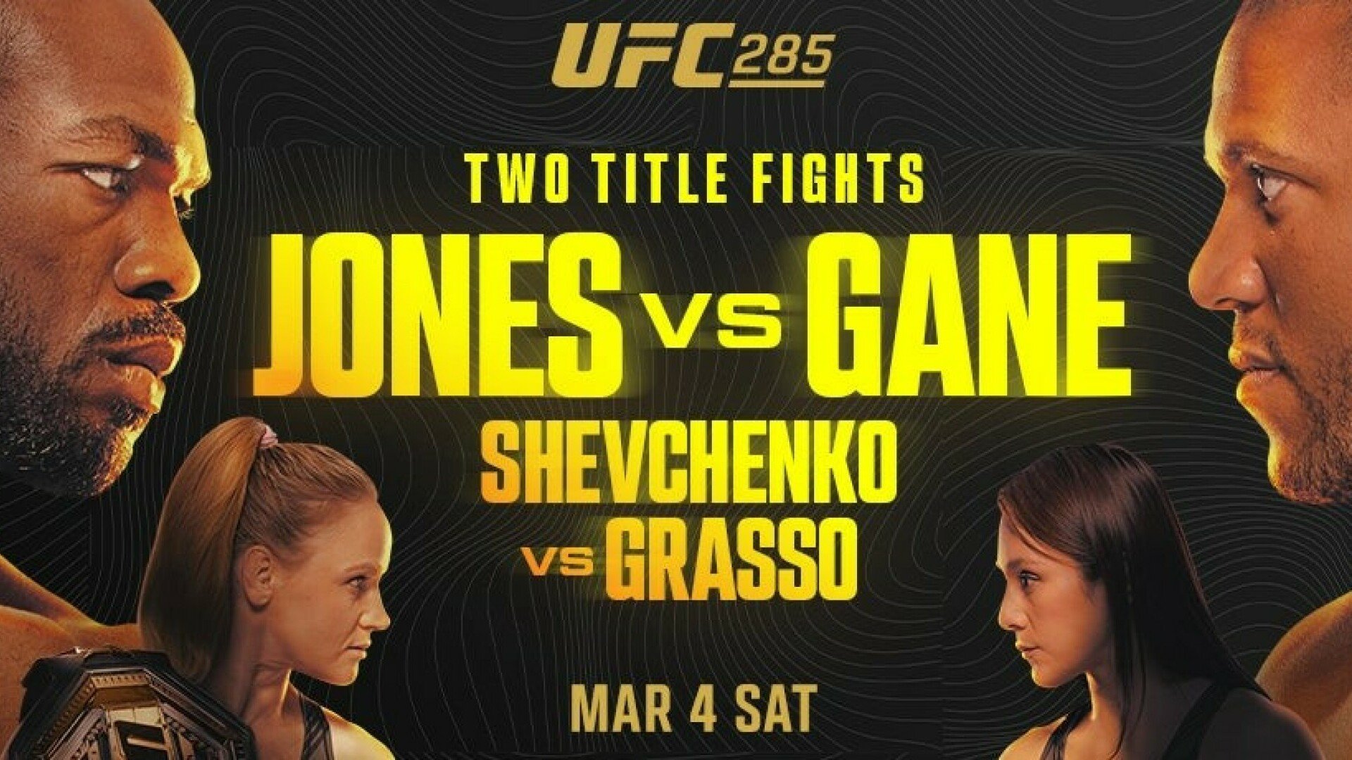 UFC 285 прямая трансляция