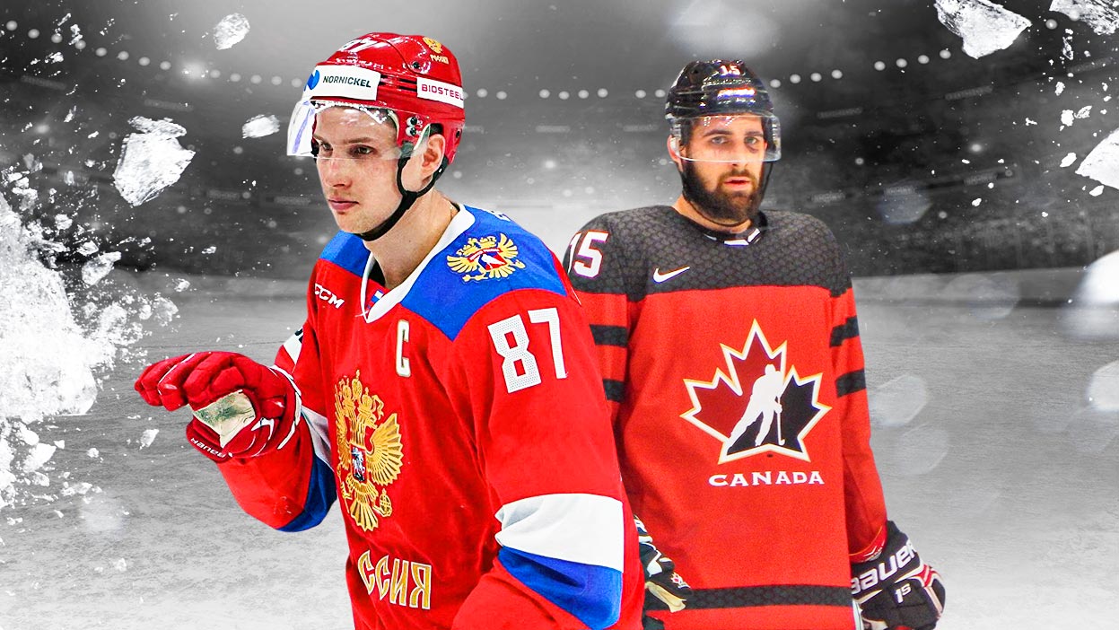 ТБ 5 за 1.71 и другие ставки на матч Россия-Канада на Кубке Первого канала по хоккею