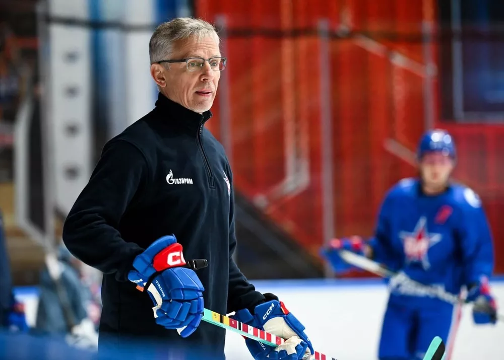 Ларионов в СКА