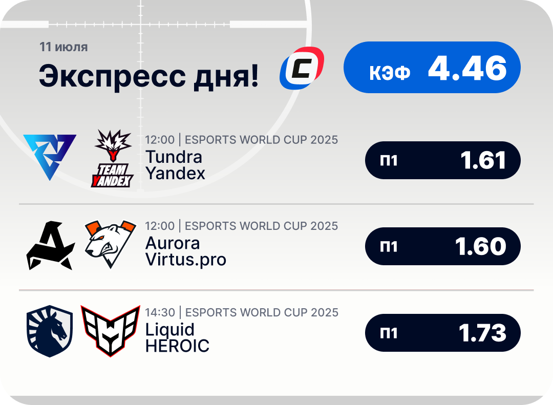 Киберспортивный экспресс дня на 11 июля
