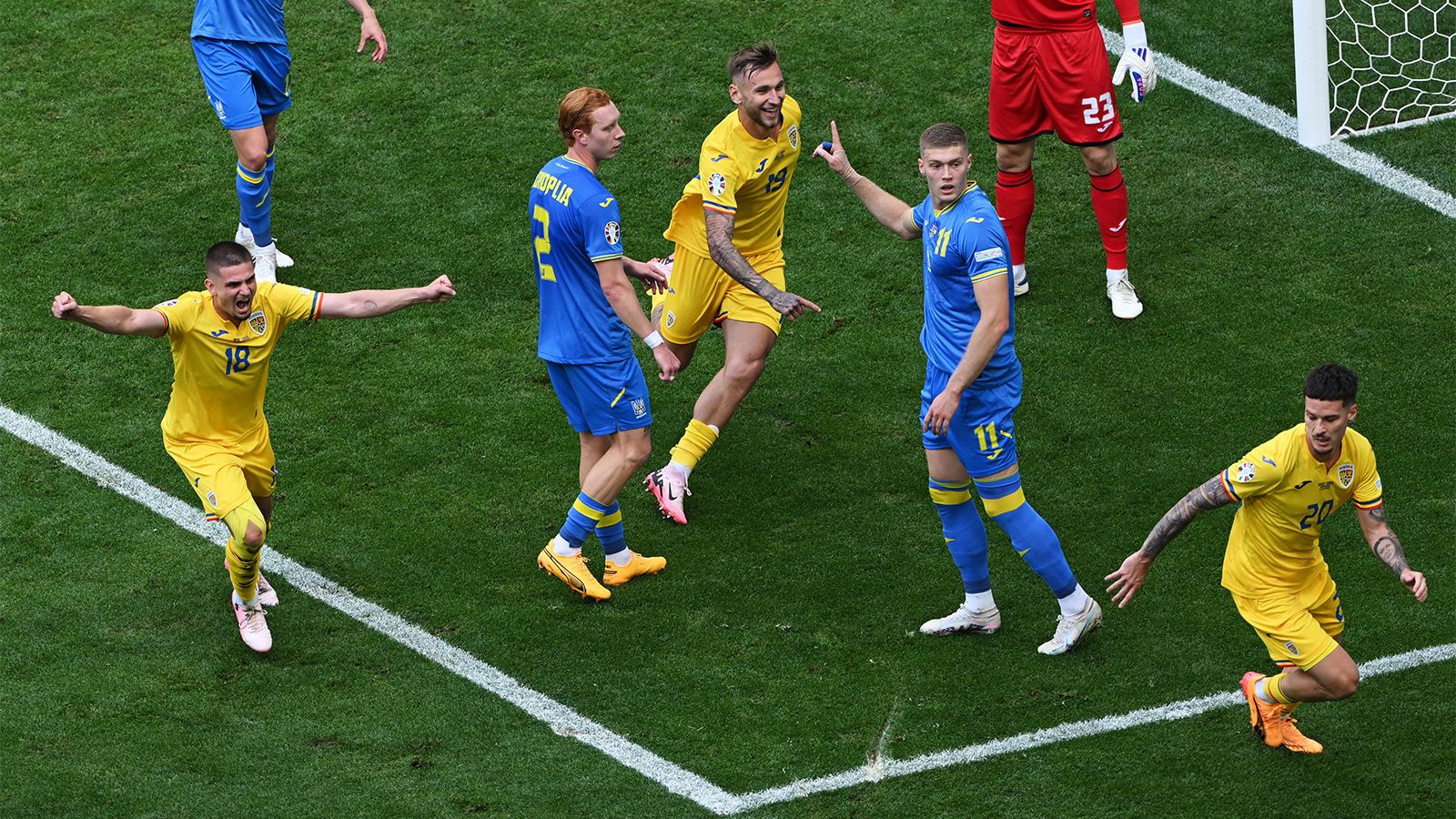 Румыния – Украина: 3-0