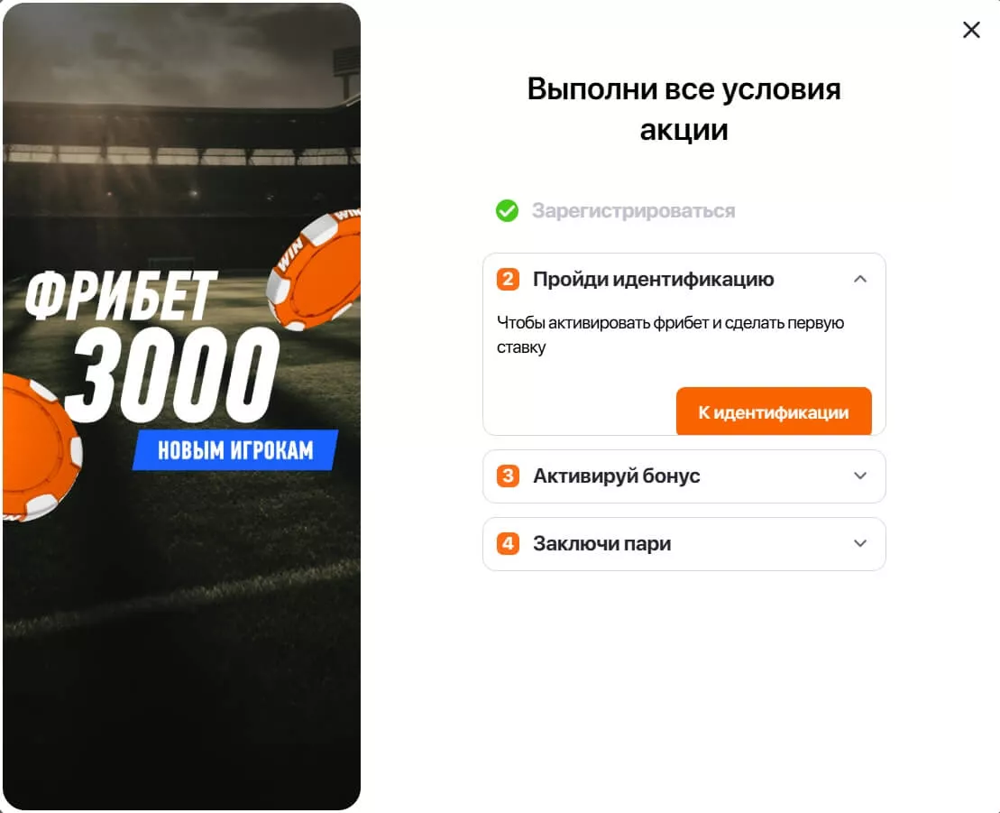 идентификация винлайн