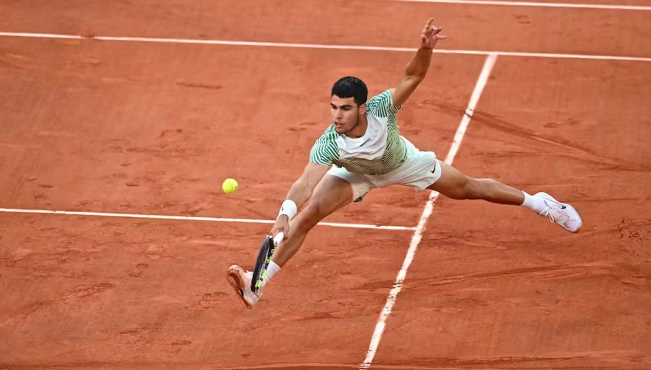 Покрытие грунт на турнире Roland Garros