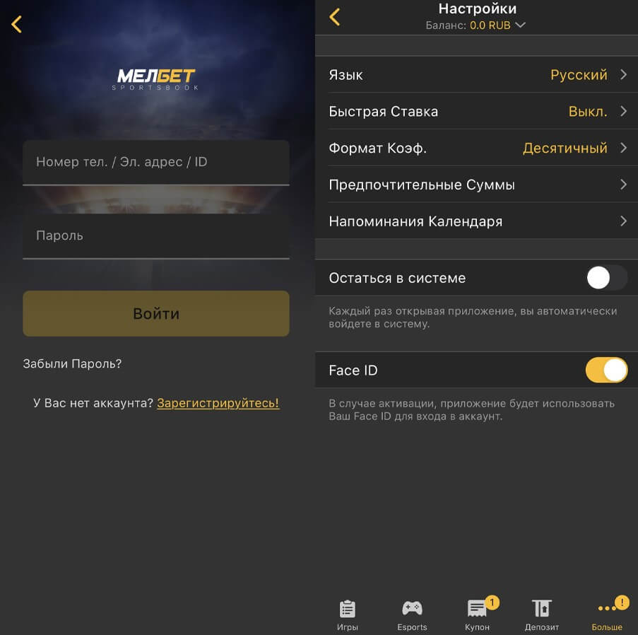 авторизация в приложении ios