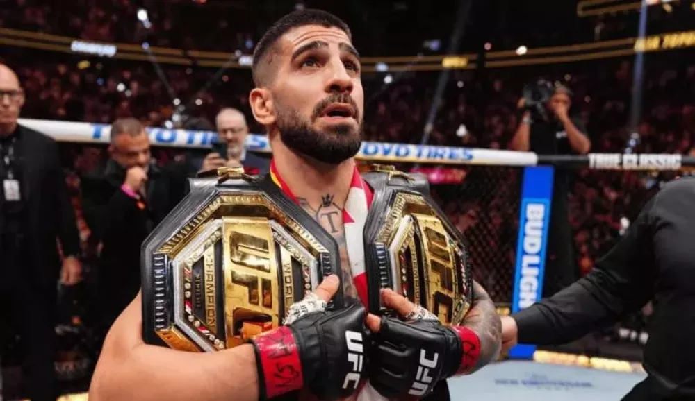 Когда бой Махачева и Топурии Илия Топурия