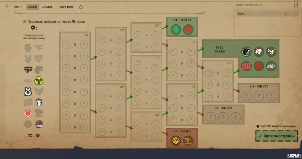 Пикемы на мажор в Остине