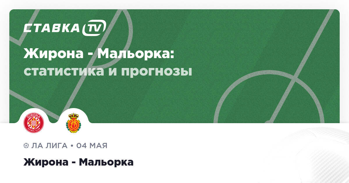 Жирона - Мальорка 4 мая 2023: счёт и результат матча