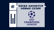 Когда начнется Лига чемпионов 2025/2026