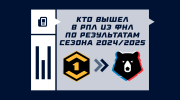 Кто вышел в РПЛ из Первой лиги (ФНЛ) по результатам сезона 2024/2025
