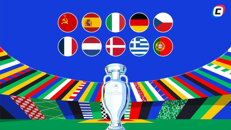 Все победители Чемпионатов Европы по футболу