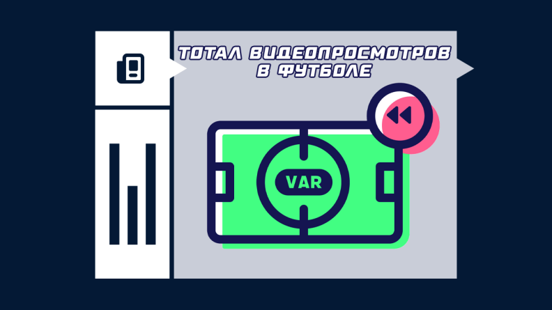 Что такое тотал видеопросмотров (VAR) в футболе