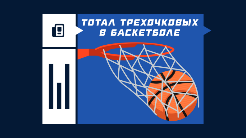Что такое тотал трехочковых в баскетболе
