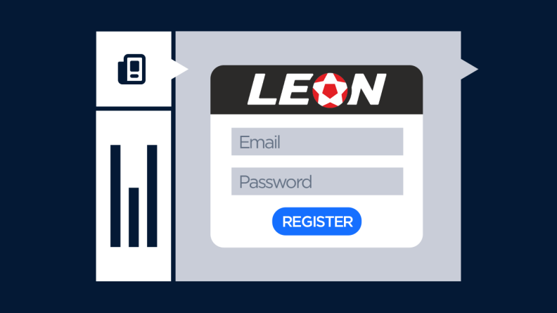 Регистрация в БК Леон